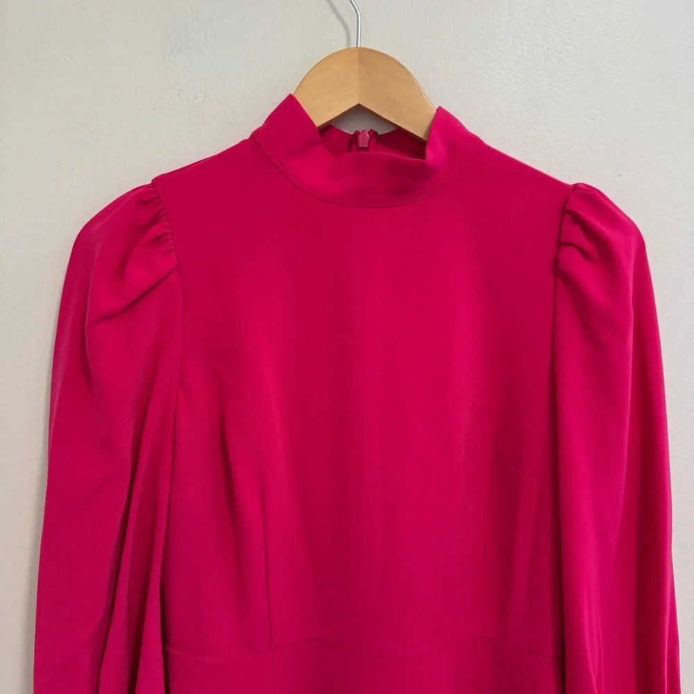Sergio Hudson for Target Hot Pink Long Sleeve Dress